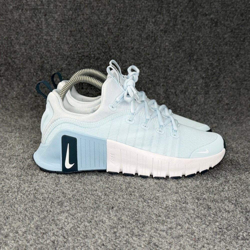 Nike Free Metcon 6 Training Shoes Women's 7 Blue Tint Athletic Running Sneaker